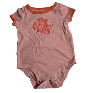 4/$15 Infant Outfit One Piece Onesie Cutest Ever 9 Months Baby Boho